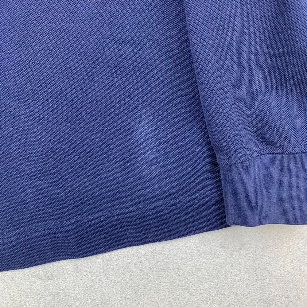 Racing Green Great Britain Mens Sweater XL Navy Blue 1/4 Zip Sweats Patches - Picture 4 of 8